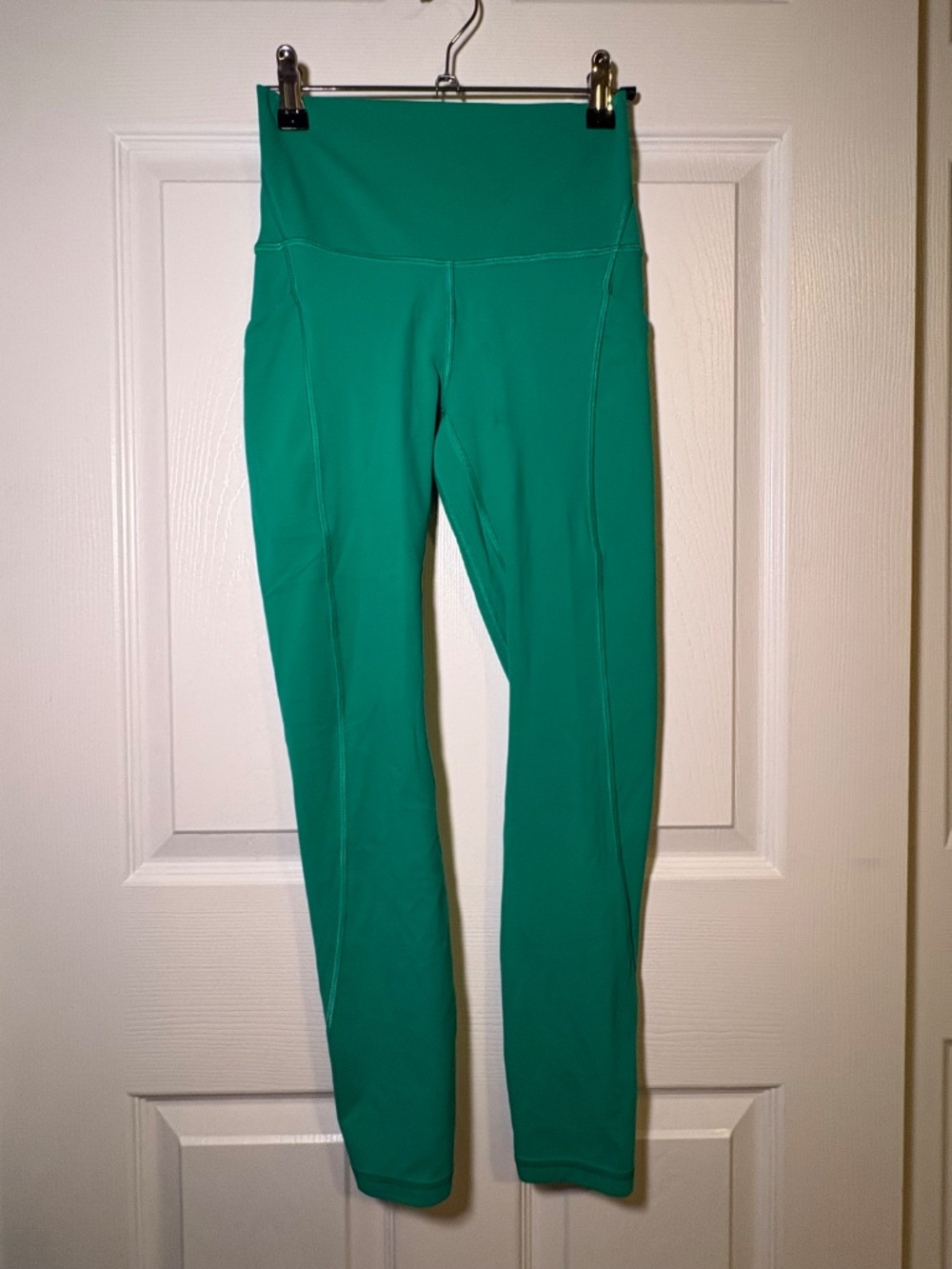 Lululemon Align Pant II 25" Green Jasper High Rise Leggings Size 4 - Picture 4 of 6